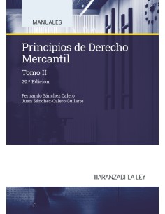PRINCIPIOS DE DERECHO MERCANTIL 2 2024 29ªED